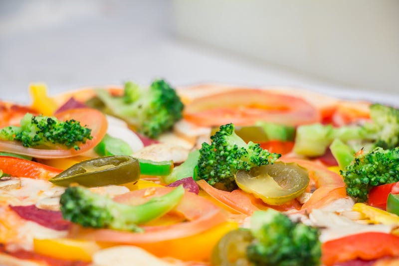 Veggie supreme coal fired pizza